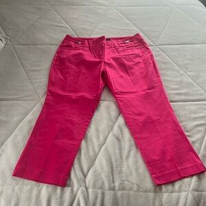 new york and company hot pink business pants